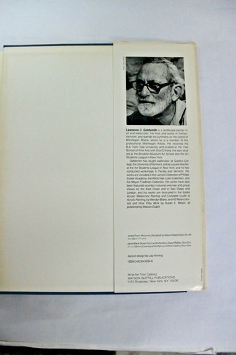 Watercolor Bold and Free Lawrence C Goldsmith 64 Ideas Techniques Hardcover - Picture 3 of 8