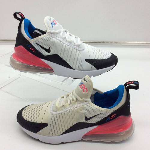 Nike UK 5.5 EU 38.5 AIR MAX 270 Scarpe Da Ginnastica Bianco Rosa per Bambini  Donna RRP £ 110 M | eBay