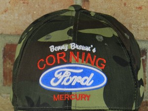 Benny Brown Corning Ford Mercury Camo Baseball Cap Hat Adjustable Ebay