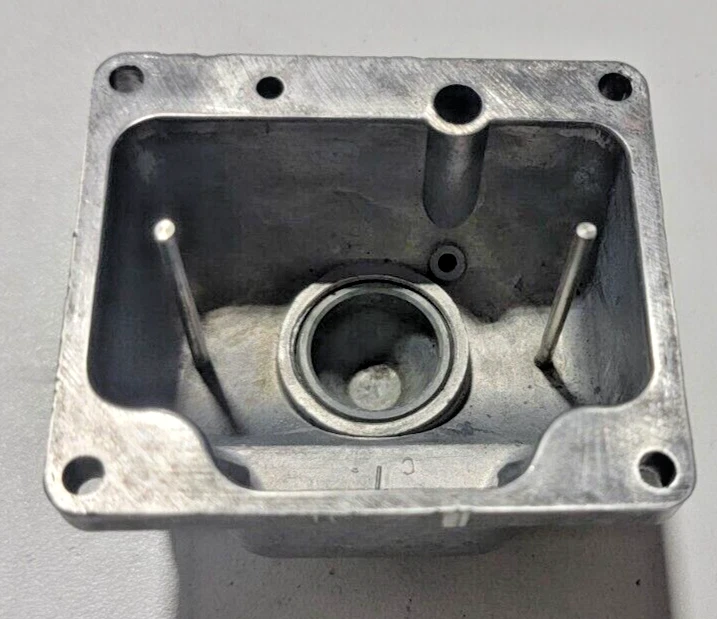 Carburador izquierdo flotador cuenco A 1970-1972 Yamaha DS7 R5 R5B R5C Foto 2 de 4