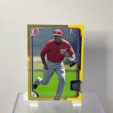 2015 Bowman - Prospects Rafael Bautista #BP42 Yellow (RC)