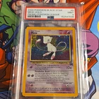 Wizards of the Coast 2000 Black Star Promo Mew 9/53 Holo PSA 9 League