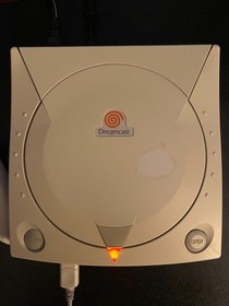 Sega Dreamcast Console + Controller + AV Cable + Power Cord - Works Great!