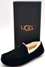 UGG Mens Ascot Slippers  Black  1101110W-BLK  Authentic New
