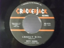 Betty Green,Crackerjack 4018,"Lonely Girl"US,7"45,1962 Northern Soul classic,M