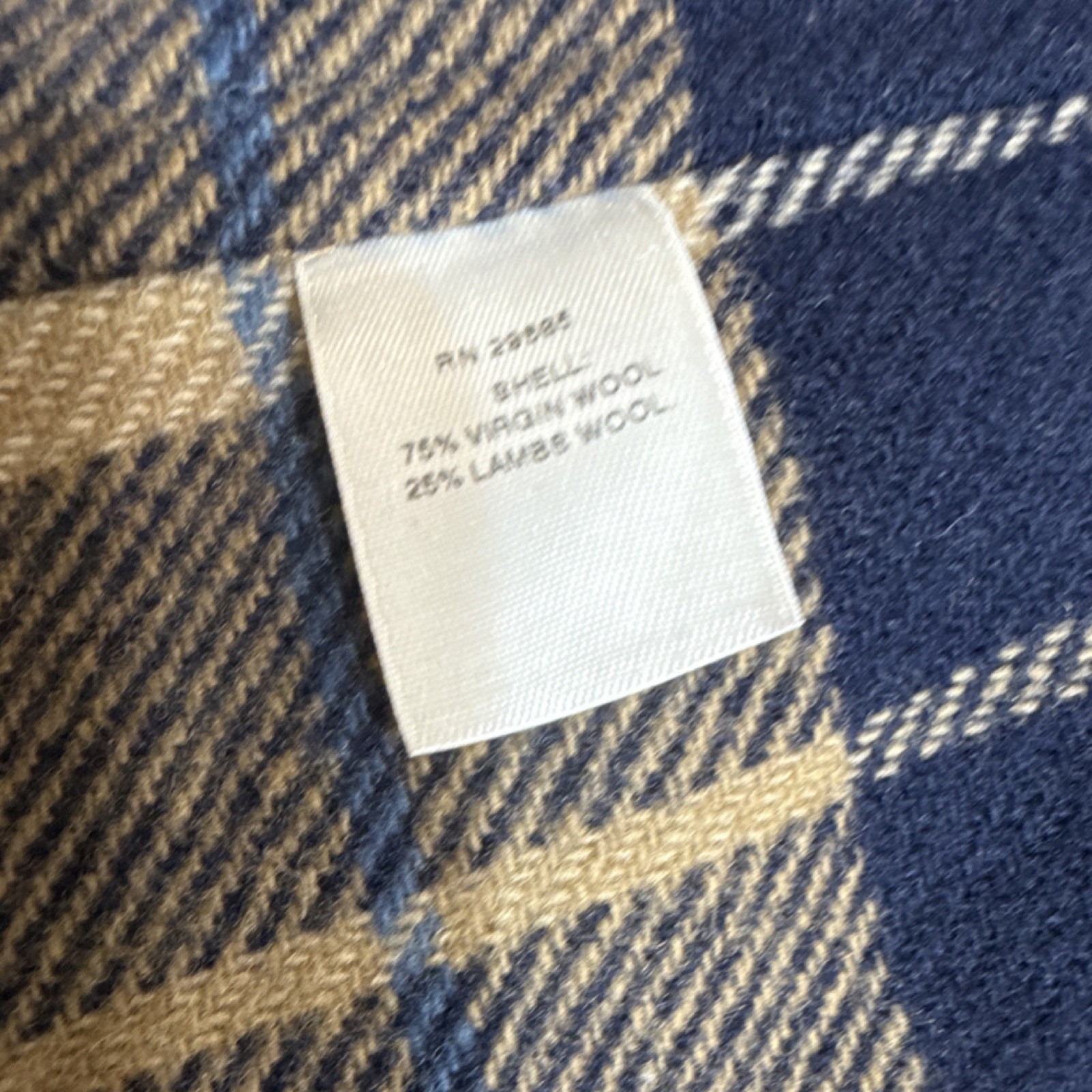 Vintage Pendleton Plaid Button Heavyweight Long S… - image 13