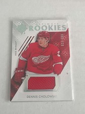 18/19 UPPER DECK ULTIMATE DENNIS CHOLOWSKI ROOKIE JERSEY 23/399 SP UD RC #57
