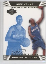 2007-08 Topps Co-Signers Gold Blue 66/89 Dominic McGuire Nick Young #72 0b2