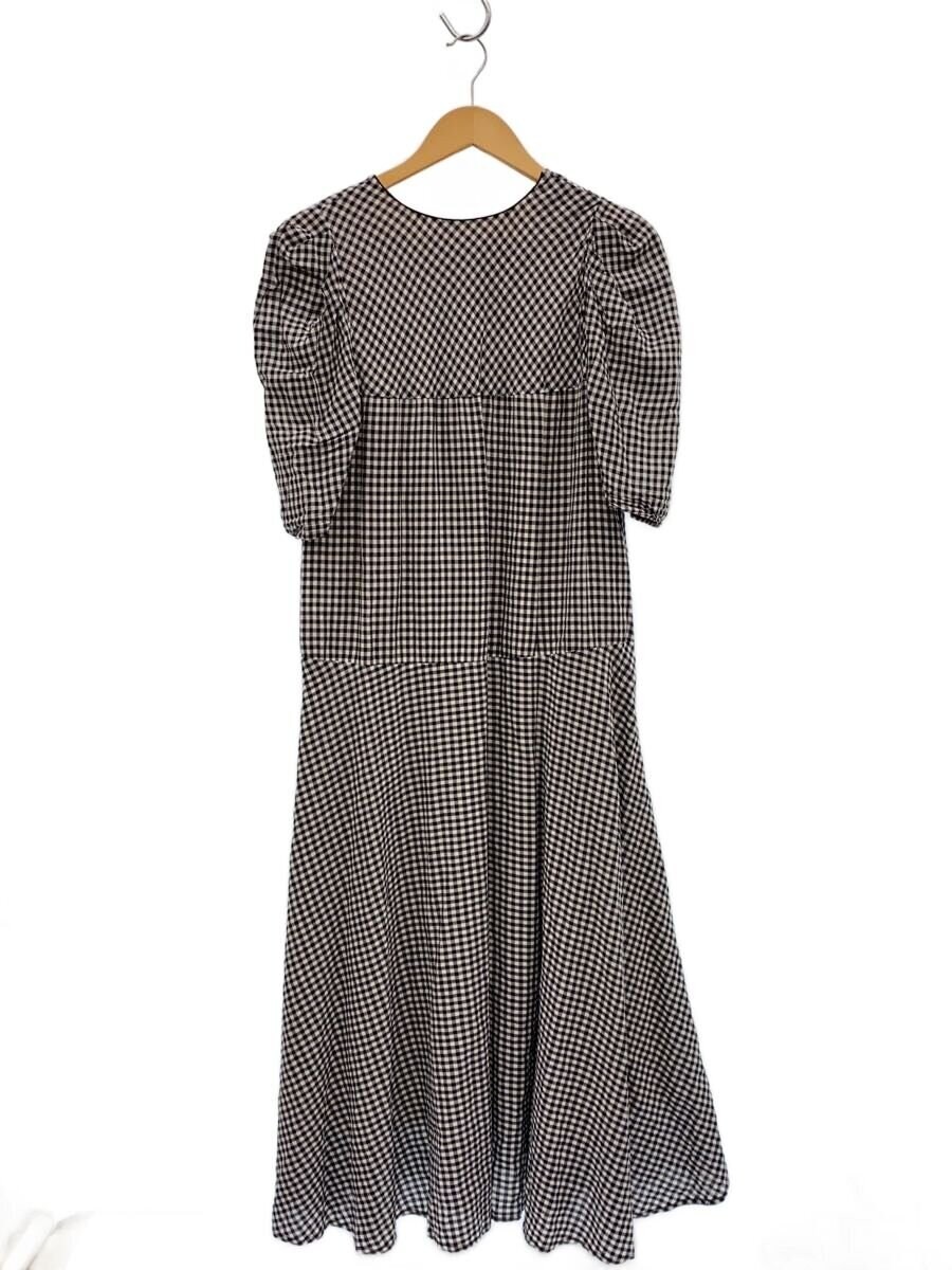 AMERI Short Sleeve One Piece S Cotton Gingham CK … - image 2