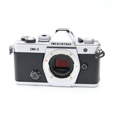 OM SYSTEM OM-3 Silver Mirrorless Camera Body -Near Mint- 288