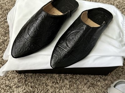 Moroccan Babouche Slippers (Also Called Balgha) Size 8
