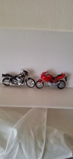 Mastio Harley Davidson and DUCATI 1:18 Scale Used Uk Post Only No Box