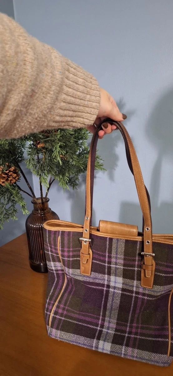 Coach Plaid Wool Exterior Bags & Handbags for Women for sale | eBay