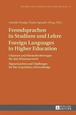 Fremdsprachen in Studium und Lehre / Foreign Languages in Higher Education: Chan