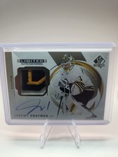 Jeremy Swayman Limited Auto Material 2024-25 SP Authentic Boston Bruins 41/50