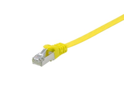 Equip 607666 CAT.6A U/FTP-FLACH-PATCHKABEL, 10,0 M, GELB