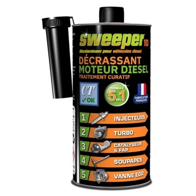 2er Set Dieselmotorreiniger 5 In 1 1L Sweeper