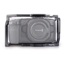 BMPCC 4K /BMPCC 6K Camera Cage with Cold Shoe for Blackmagic Design Pocket Ci...