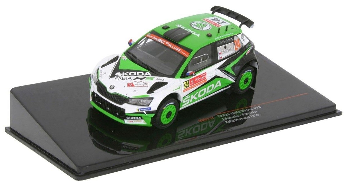 SKODA Fabia R5 Evo miniature 1/43 de prestige pour vitrine de collection