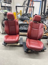 2015-2023 Dodge Challenger Oem Lh Front Left Right Seat Complete Set Demonic Red 2015-2023 Dodge Challenger Oem Lh Front Left Right Seat Complete Set Demonic Red