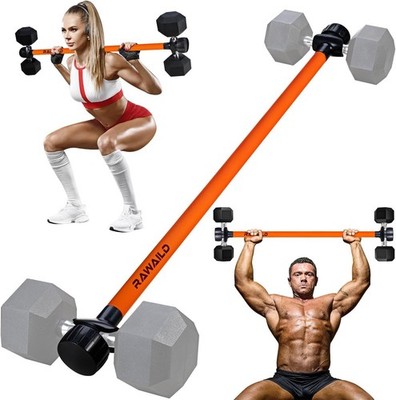 Dumbbell Converter Convert Dumbbells to Barbell Set Weight Bar Bench Presses