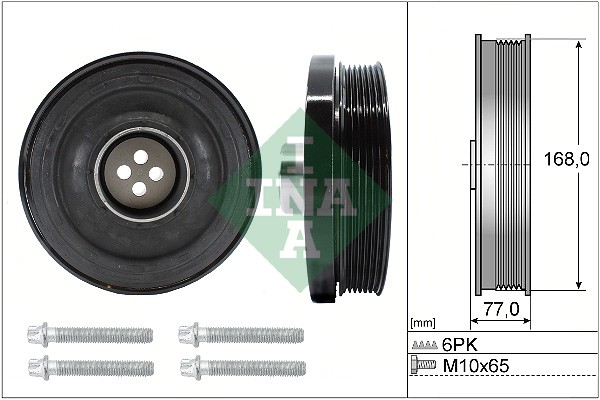 Juego De Poleas De Correa INA 544 0130 20, Cigüeñal Para BMW