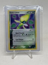 Pokémon Dark Celebi Holo Rara Carta TCG 4/101 EX Leggende Nascoste 2004