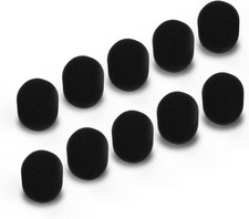 Foam Cover for Lavalier Lapel Microphone, Windscreen for Mini Clip-On Lav MIC, 1