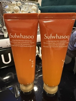 Sulwhasoo Concentrated Ginseng Rejuvenating Cleansing Foam 50g x 2 pcs K-Beauty