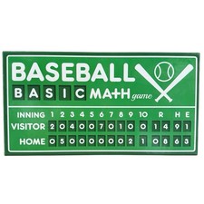Baseball Basic Math Game Roll Dice And Learn Mathematics Addition  Subtraction