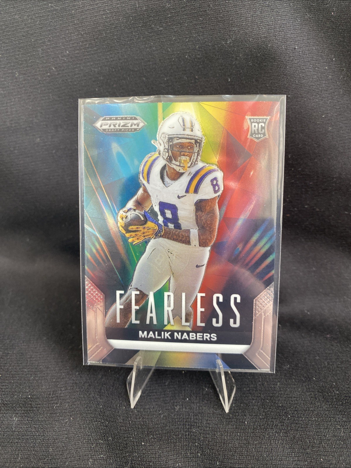 2024 Panini Prizm Draft Picks #F-MN Malik Nabers Fearless