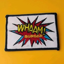 Comic Style Embroidered Patch Pop Art Iron On Applique Retro Food
