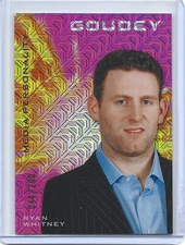 2021 Goodwin Champions Goudey Pink Traxx #G9 Ryan Whitney /299 Upper Deck