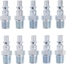 Milton 777 1/4" Male Plug A-Style - 10EA