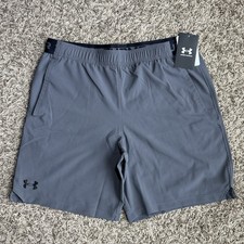 Under Armour Boys UA Vanish Shorts Size Youth XL Dark Gray/Black NEW