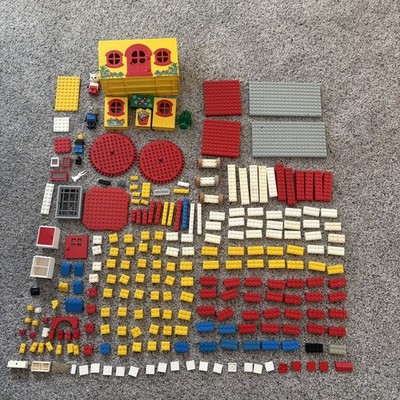 Lego Fabuland 1979 Cathy Cat's & Morty Mouse's Cottage (341) Incomplete Parts 