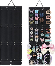 Hanging Claw Hair Clips Storage Organizer Hair Bow Holder Organizer for Girls Ha
