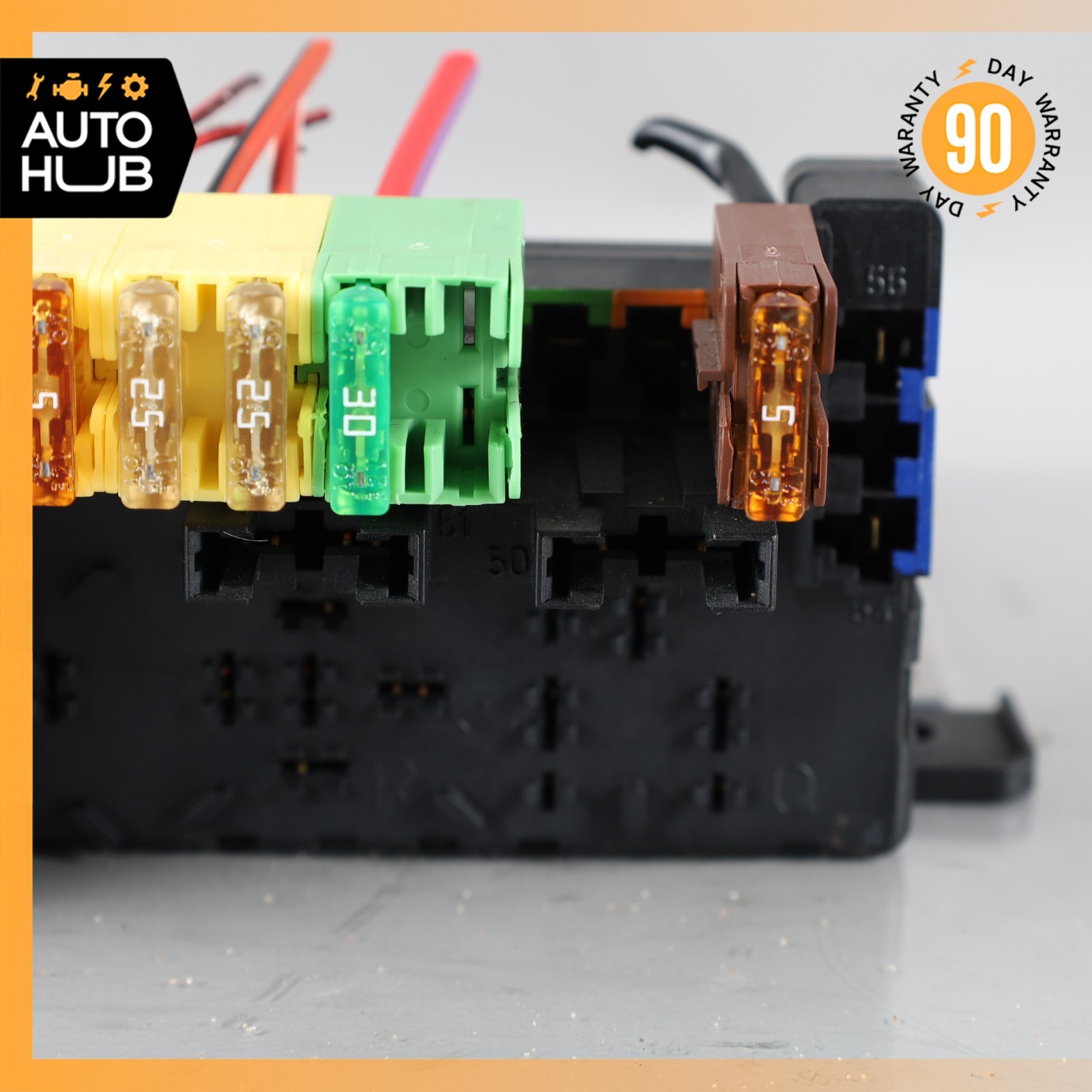 03-12 Mercedes R230 SL500 SL55 AMG SL550 Rear SAM Fuse Box Relay Module OEM