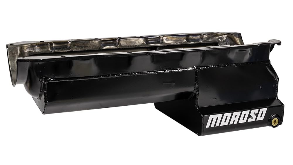 Moroso 21047 Eliminator Style Oil Pan With Partitioned Tray For Fits For