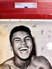1962 Cassius Clay vs Archie Moore fight PSA Type III Boxing Photo Muhammad Ali ! — photo 2