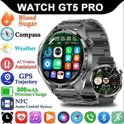 HUAWEI GT5 Pro Smart Watch Men 360*360 AMOLED Screen Heart rate Bluetooth Call