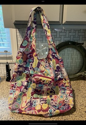 COACH POPPY Graffiti Packable Shopping Tote Glam Tote Bag Purse | eBay