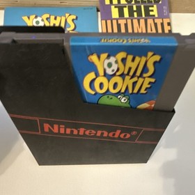 Nintendo Yoshi's Cookie Nintendo NES w/ Manual NTSC-U/C Puzzle 1993 CIB