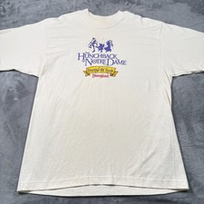 Vintage Disney T-Shirt Mens Large The Hunchback Of Notre Dame Festival Of Fools