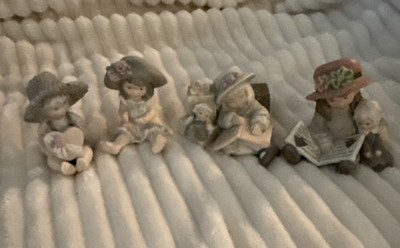 Enesco Kim Anderson Porcelain Figurines Set of 4