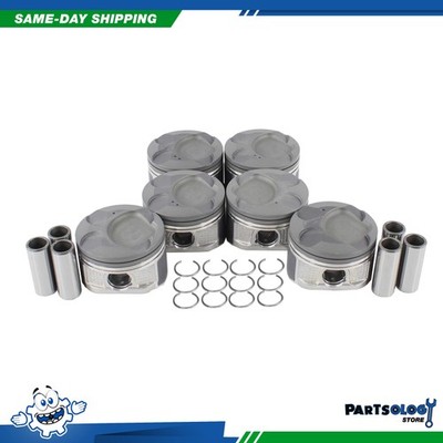 DNJ P931 Std. Complete Piston Set For 06-15 Lexus IS250 2.5L V6 DOHC 24v