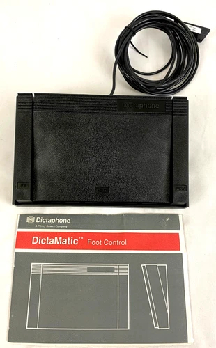 Dictaphone DictaMatic Transcriber Foot Pedal Control 177557 Transcription 14 PIN