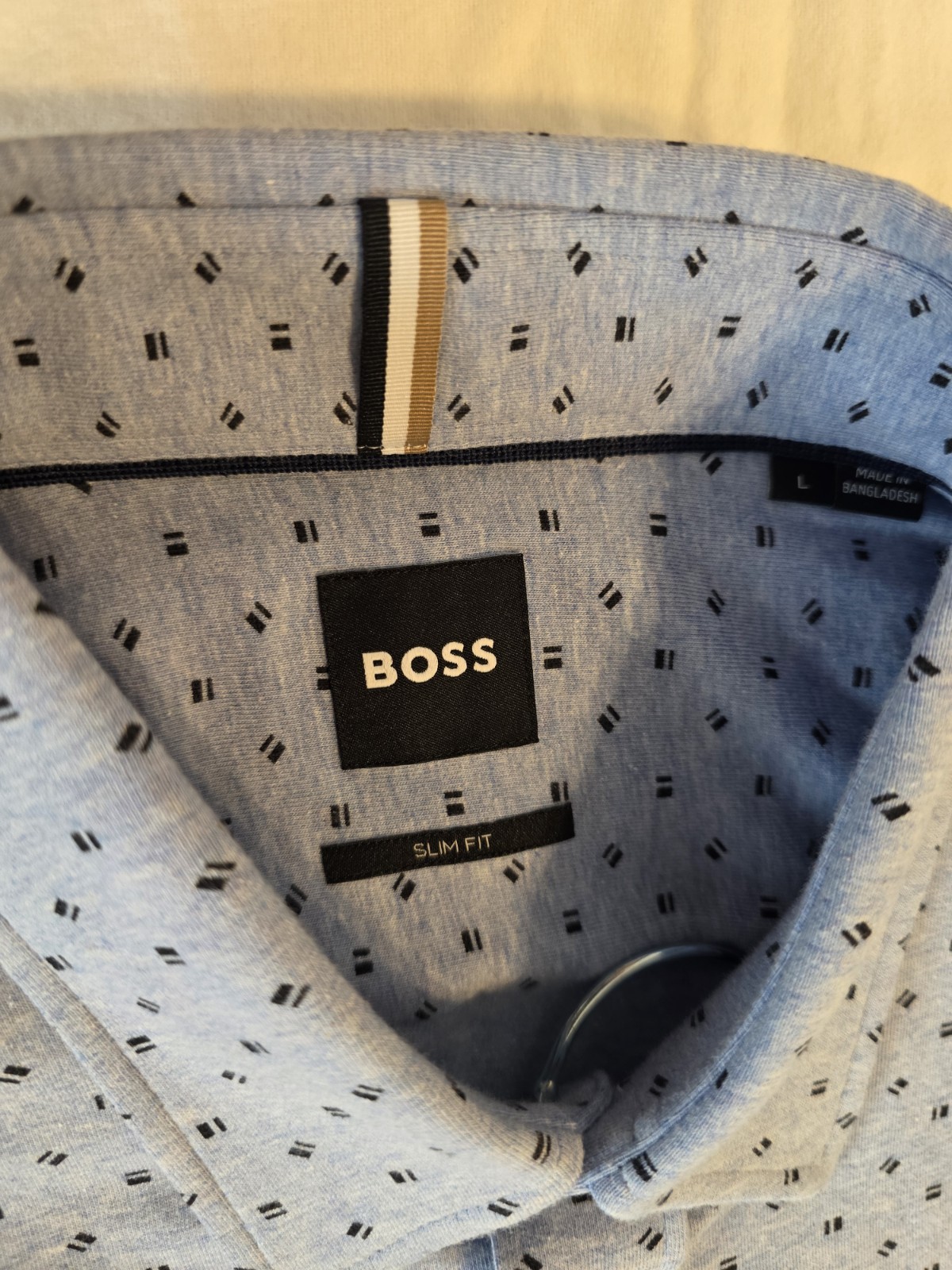 Hugo Boss Pastelblue Shirt thumbnail 5