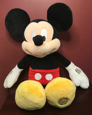 VINTAGE PROBABLY MICKEY MOUSE DISNEY STORE PLUSH AUTHENTIC 18" STUFFED ANIMAL