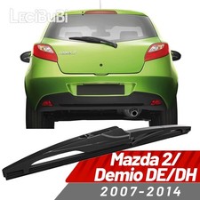 1 x Rear Wiper Blade Replacement for Black Screen Mazda 2 Demio DE DH 2007–2014